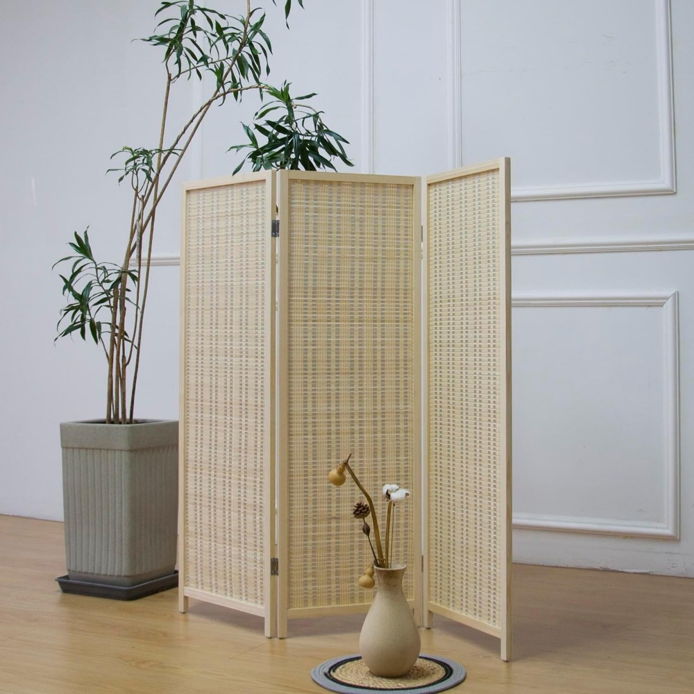 Partition Screen Divider - Separador de ambientes de 3 paneles,