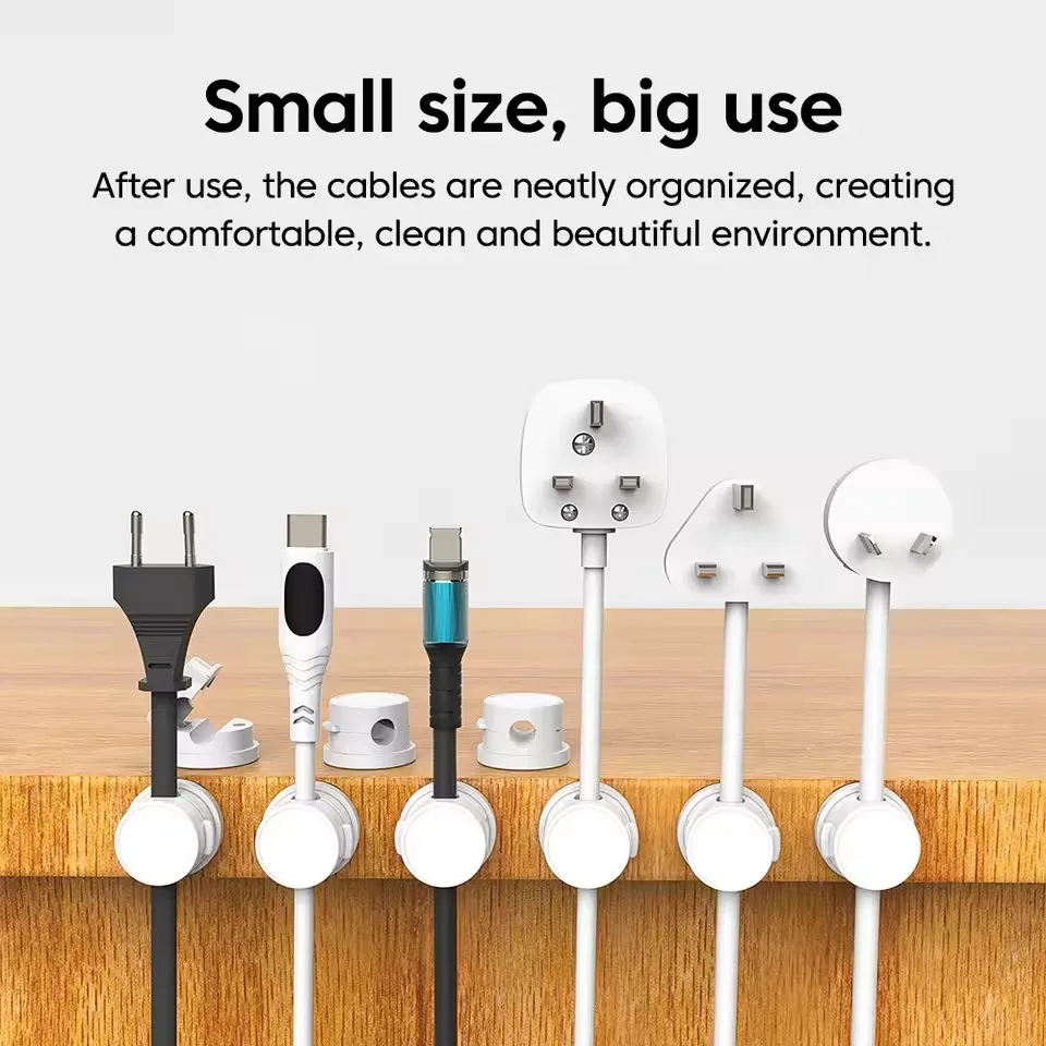 Organizador de cables con clip - Desk Organizer reseña y precio