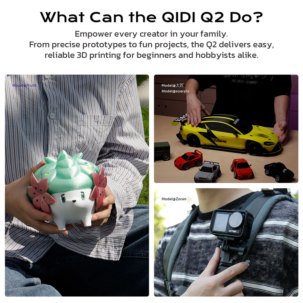 Impresora 3D QIDI Q2 – Nivelac - Printer Stand reseña y precio