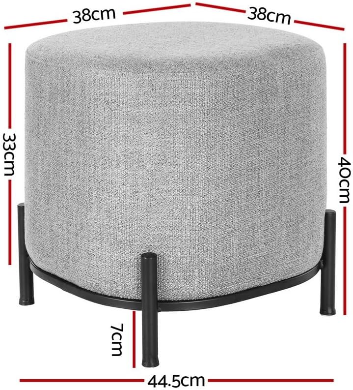 **/Ottoman, Reposapiés redondo - Office Stool reseña y precio