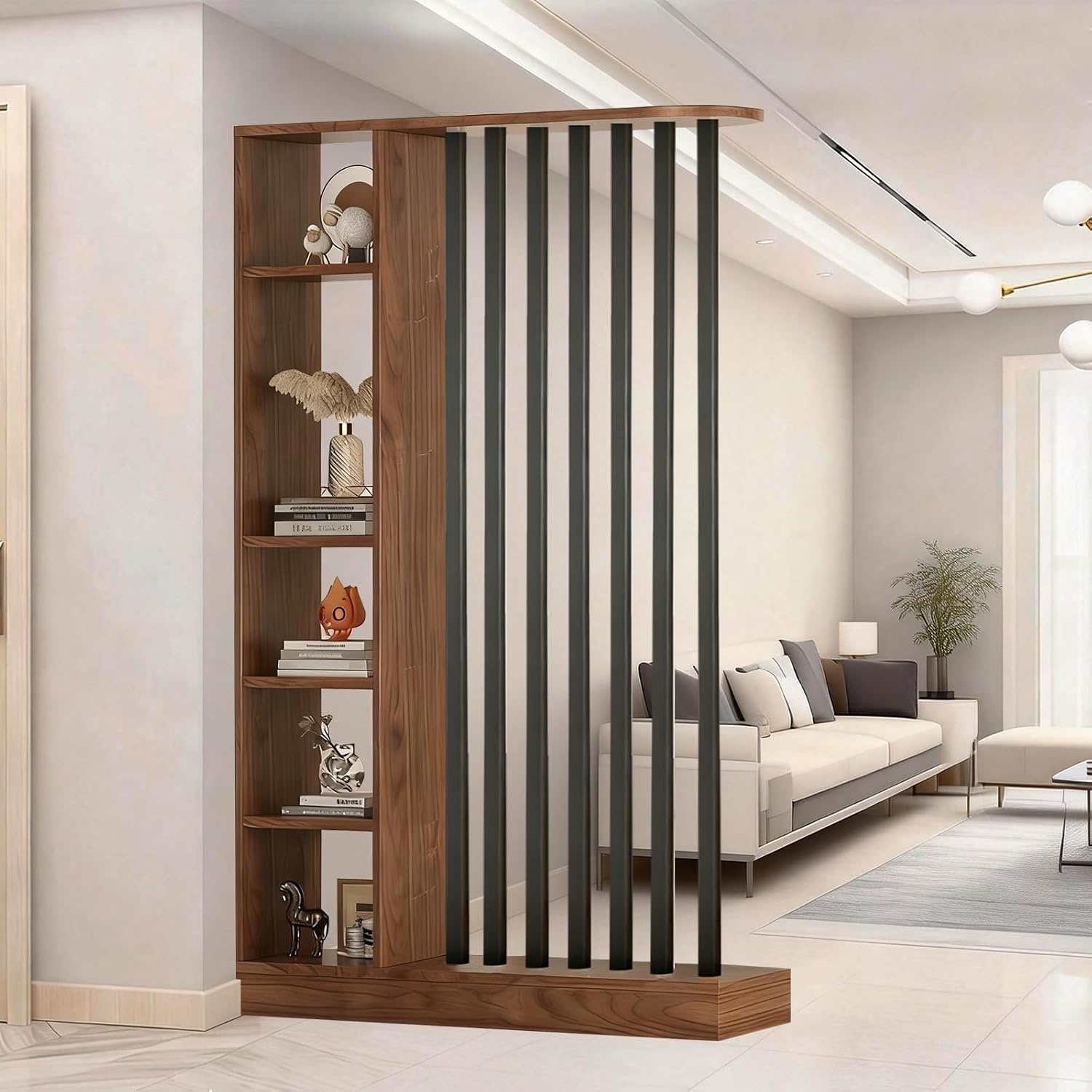 Separador de ambientes de suel - Partition Screen Divider reseña y precio