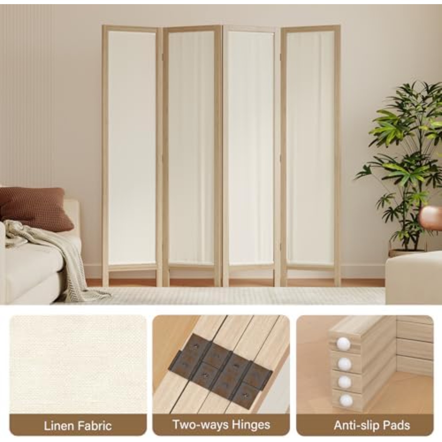 Separador de Habitaciones de L - Partition Screen Divider reseña y precio
