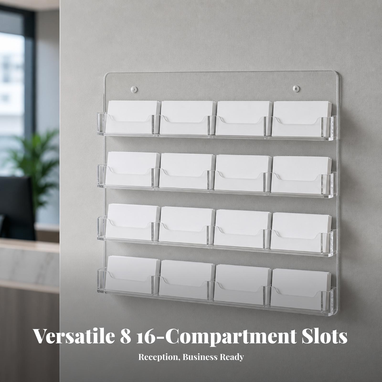 Elegante organizador de tarjet - Desk Organizer reseña y precio