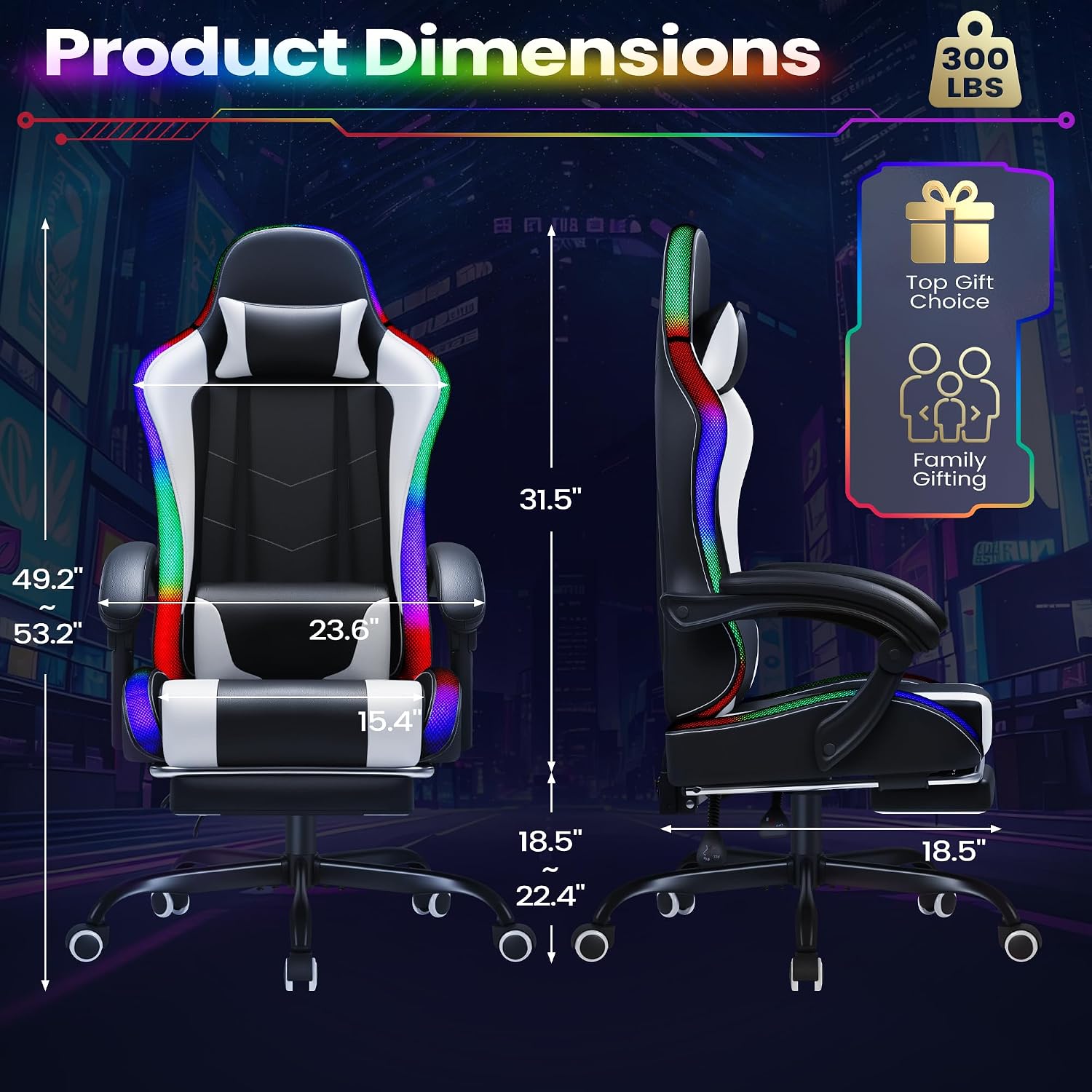 Silla de juego Homall, silla e - Office Chair reseña y precio