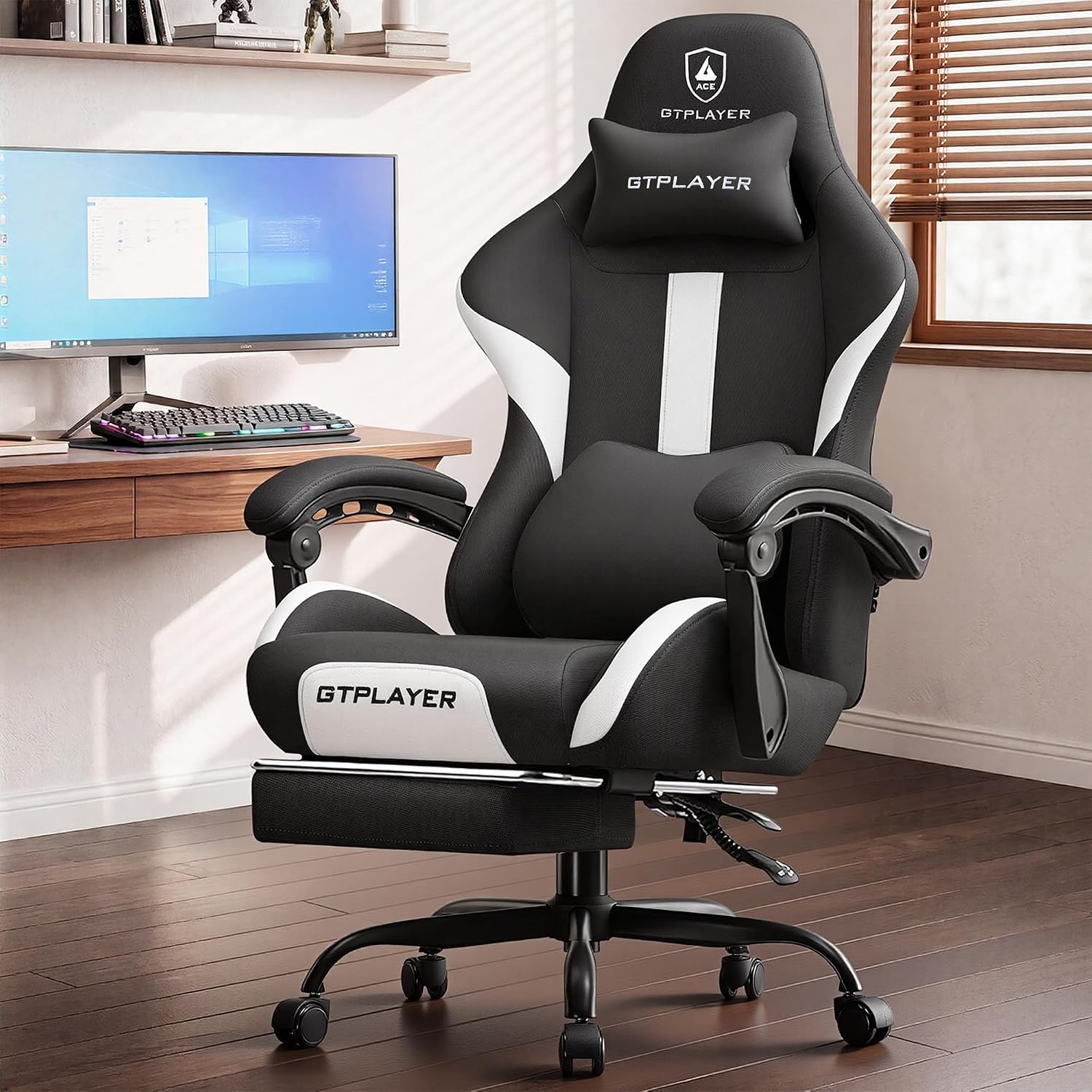 Silla de juego LUCKRACER, de g - Office Chair Cushion reseña y precio