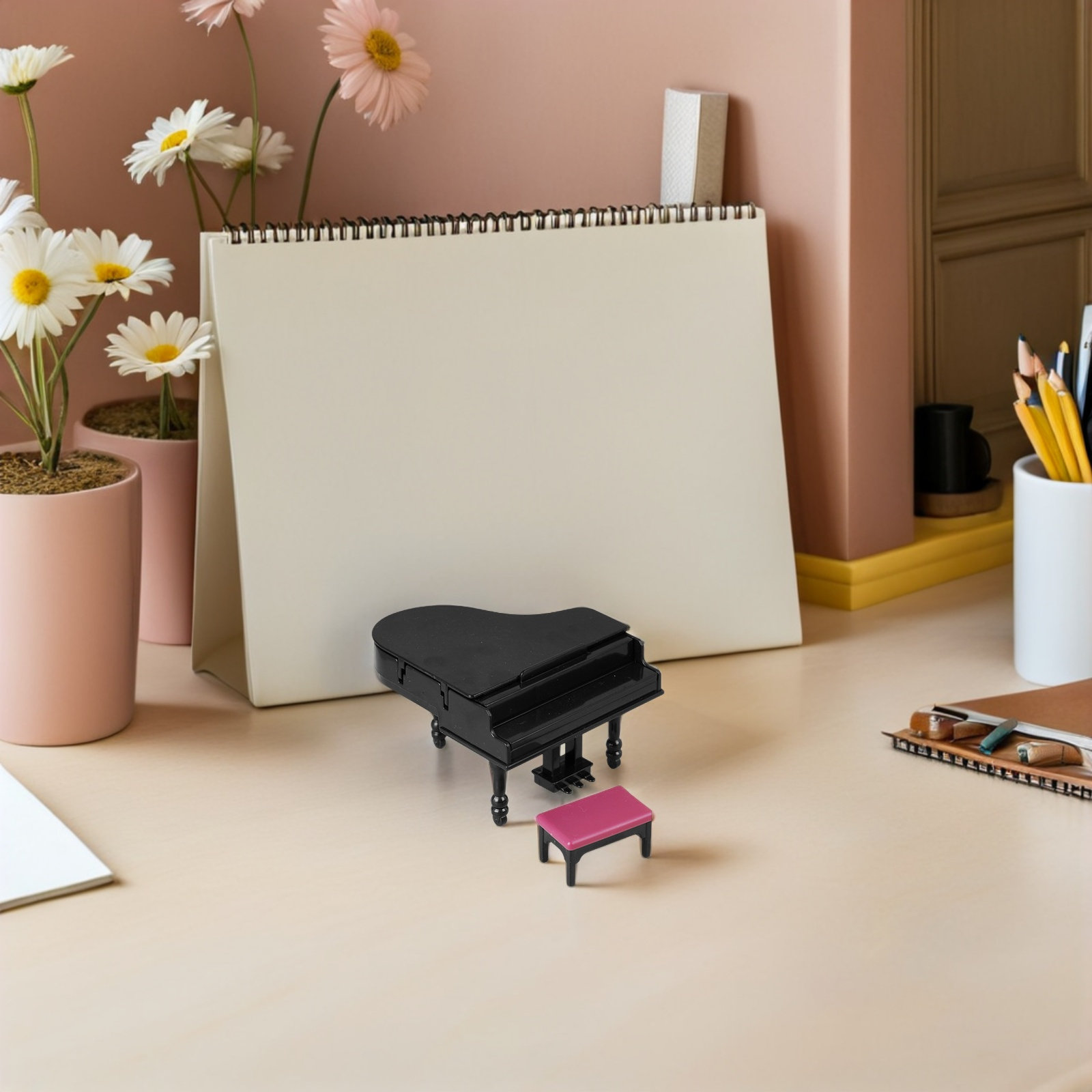 Set de Mini Piano Vertical par - Office Stool reseña y precio